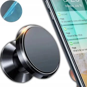 Držák do auta na telefon do mřížky ventilace s magnetem, kulatý magnetický