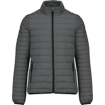 Kariban Lehká pánská prošívaná bunda - M marl dark grey
