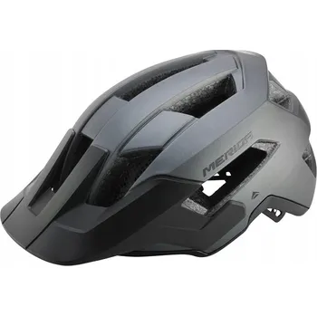 Cyklistická přilba PŘILBA MERIDA NORTSHORE 54-58 MATNÁ ANTRACITOVÁ/LESKLÁ ČERNÁ HM-MD00007