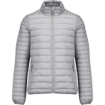 Kariban Lehká pánská prošívaná bunda - 4XL marl silver