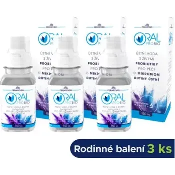 Ústní voda ORAL PROBIO – Ústní voda s živými probiotiky 50 ml
