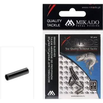 12ks Trubičky Mosazné Mikado Průměr 2,0mm