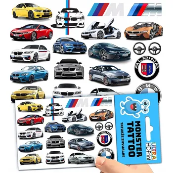 Odstranitelné tetování Filmová a herní nálepka na tetování Dětské vodní tetování Omyvatelné k narozeninám Dárek Dočasný dárek pro děti Originální opakovaně použitelné Spousta Vzorů