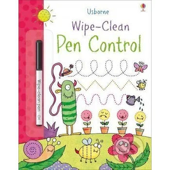 Cizojazyčná kniha Wipe Clean Pen Control - Sam Smith Usborne