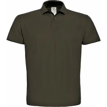 Pánské tričko B&C Collection Piqué polo - 4XL brown