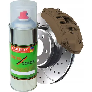 Barva ve spreji BARVA VE SPREJI NA BRZDOVÉ TŘMENY RAL 8025 LESKLÁ ČERNÁ