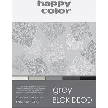 Barevný papír Technický blok A4 Happy Color