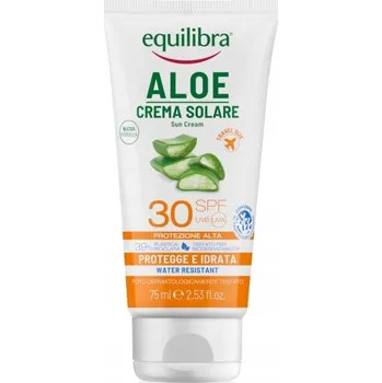 Přípravek na opalování Opalovací krém Equilibra Aloe SPF 30, 75 ml