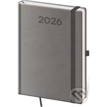 Doplněk ke knize Týdenní diář 2026 B6 Print Pop šedý - Helma Helma