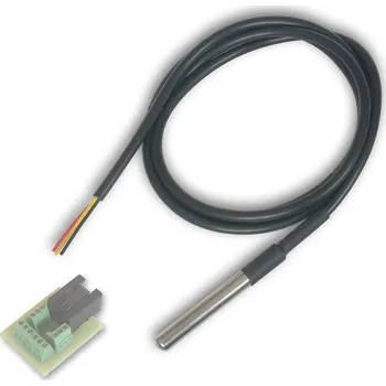 Síťový kabel TINYCONTROL voděodolné teplotní čidlo DS18B20 pro LAN ovladač LK3 a LK4, LANKON-029