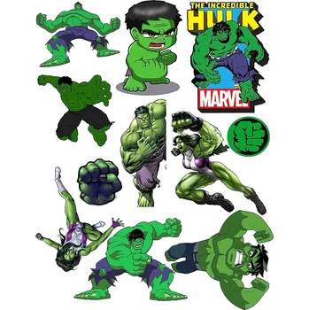 Odstranitelné tetování Smyvatelné tetování pro děti - Hulk