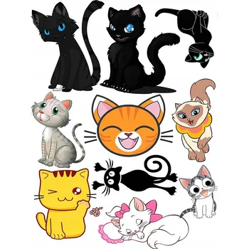 Odstranitelné tetování Filmová a herní nálepka na tetování Dětské vodní tetování Omyvatelné k narozeninám Dárek Dočasný dárek pro děti Originální opakovaně použitelné Spousta Vzorů