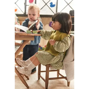 Dětská móda Kojenecké šaty Mayoral 2913.4E.Baby.9BYA zelená 91X, vel. 98