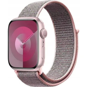 Řemínek na hodinky Řemínek Crong pro Apple 38mm, růžový