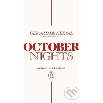 Beletrie pro dospělé October Nights - Gérard de Nerval Penguin Books