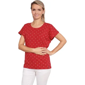 Pánské tričko Tričko krátký rukáv DESTNA tm.červená XXL