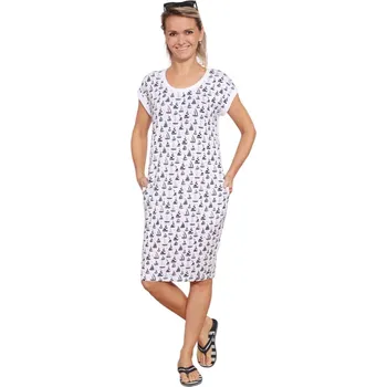 Dámské šaty Šaty DASA bílá XL