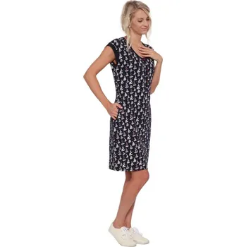 Dámské šaty Šaty DALIDA tm. modrá XL