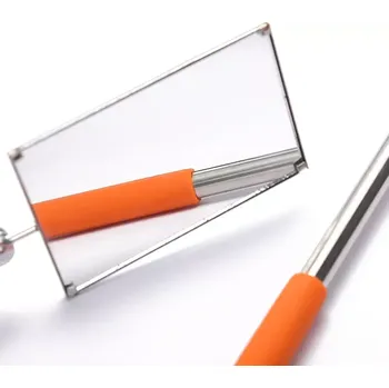 Zrcadlo Teleskopické inspekční zrcátko 80 x 50 mm (TPZ4)