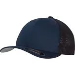 Flexfit 6 panelová Trucker kšiltovka "Mesh" - S/M navy