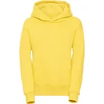 Russell Dětská mikina s kapucí - 128 yellow
