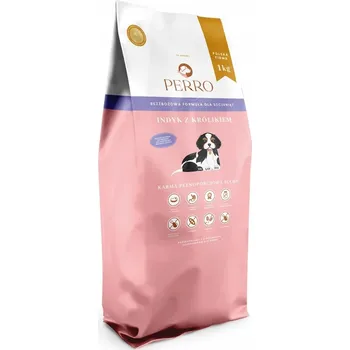 Krmivo pro psa PERRO Indyk z Królikiem Junior 1kg