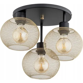 STROPNÍ SVÍTIDLO STROPNÍ SVÍTIDLO ALFA 62348 ZLATÁ / ČERNÁ