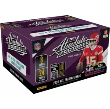 Sběratelská karetní hra 2025 Panini Absolute Football Retail Box - karty amerického fotbalu NFL