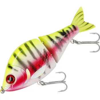 Umělá nástraha Wobler Mikado MFT Swimbait 13cm 81gr Lemon Tiger LT