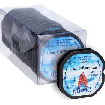 10ks Vlasec Mikado Eyes Blue Ice 50m 0,14mm/2,90kg