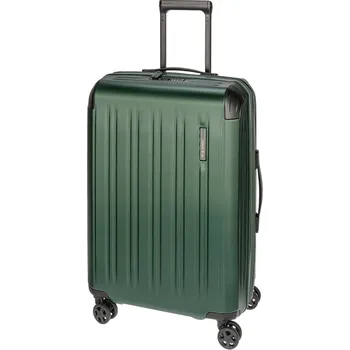 Travelite DYNAMIIC 4k M 66cm Zelená Rozšiřitelný