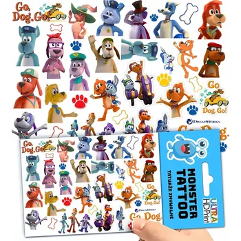 Odstranitelné tetování Filmová a herní nálepka na tetování Dětské vodní tetování Omyvatelné k narozeninám Dárek Dočasný dárek pro děti Originální opakovaně použitelné Spousta Vzorů