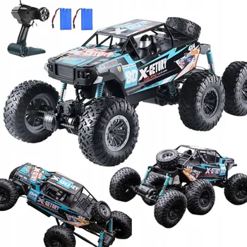 RC model auta MEGA VELKÝ JEEP AUTO TERÉNNÍ AUTO NA DÁLKOVÉ OVLÁDÁNÍ S OVLADAČEM 4x4 RC