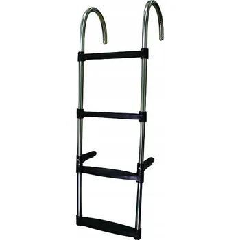 Žebřík Palubní žebřík Lalzias L50054 ocel, 4 stupně, 1,09 m