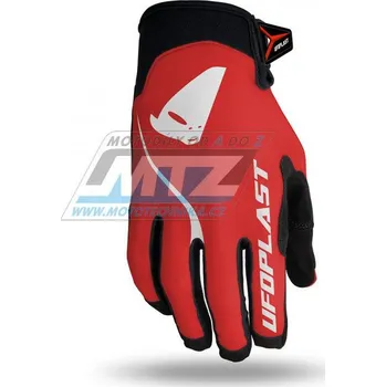 Moto rukavice Rukavice SKYLINE (UFO) červená Velikost oblečení: XL