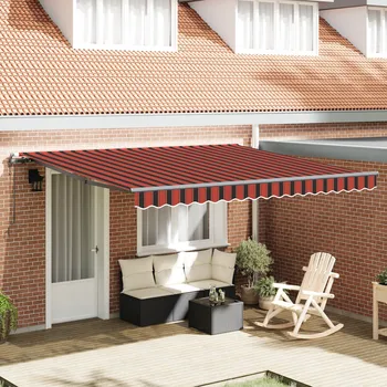 Stínicí technika Střešní markýza 11 x 11 cm černá