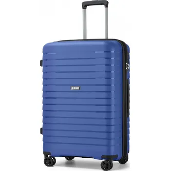 Kono 2595 Kufr spinner 65cm Modrá Navy Polypropylen Rozšiřitelný
