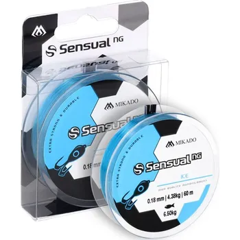 Vlasec Mikado Sensual N.G. Ice 60m 0,14mm/3,5kg Modrá