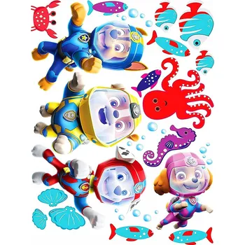 Tetování DOČASNÉ OMYVATELNÉ TETOVÁNÍ PRO DĚTI Tlapková patrola