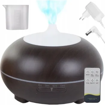 Zvlhčovač vzduchu ZVHLČOVAČ VZDUCHU AROMATERAPIE DIFUZÉR VŮNĚ ČASOVAČ RGB