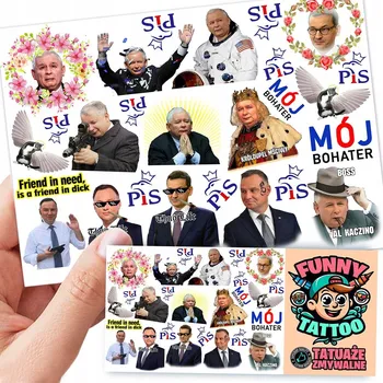 Odstranitelné tetování Filmová a herní nálepka na tetování Dětské vodní tetování Omyvatelné k narozeninám Dárek Dočasný dárek pro děti Originální opakovaně použitelné Spousta Vzorů