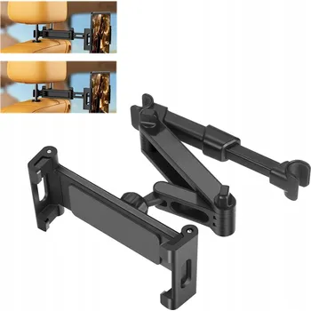 DRŽÁK DO AUTA NA TABLET TELEFON NA OPĚRKU HLAVY SILNÝ NASTAVITELNÝ STABILNÍ