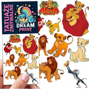 Odstranitelné tetování Filmová a herní nálepka na tetování Dětské vodní tetování Omyvatelné k narozeninám Dárek Dočasný dárek pro děti Originální opakovaně použitelné Spousta Vzorů