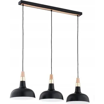 Závěsné svítidlo ALFA 62483 RODOS ČERNÉ OP. OSVĚTLENÍ 3 ZDROJE E27
