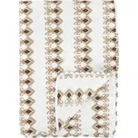 Krémový přehoz Paisley vzor Aix Quilt - 130*180 cm