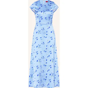 Dámské šaty Hugo Dámské Šaty Kamela, tmavě modrá / modrá / světle zelená, 36