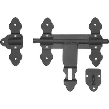 Stavební výplň Domax Závora těžká WCZ200 200x200/2,5mm černá 86512