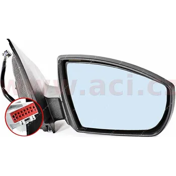 Auto zrcátko Vnější zpětné zrcátko VAN WEZEL 1887828A