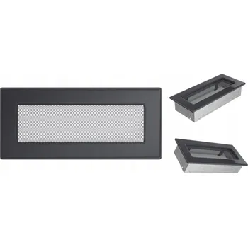 Větrací mřížka Mřížka výdechová lakovaná Kratki šedá