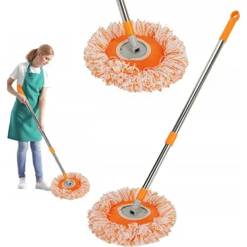 mop OTOČNÝ MOP 360° NA STĚNY, AUTA, TELESKOPICKÁ RUKOJEŤ, UNIVERZÁLNÍ MOP